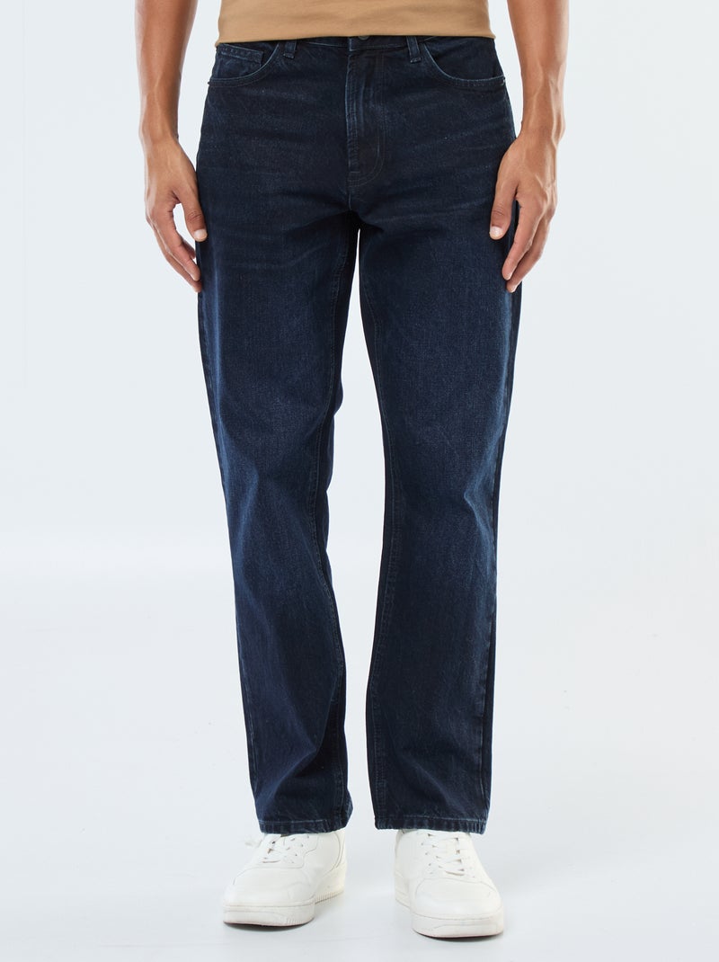 Regular-fit 5-pocketjeans Blauw - Kiabi