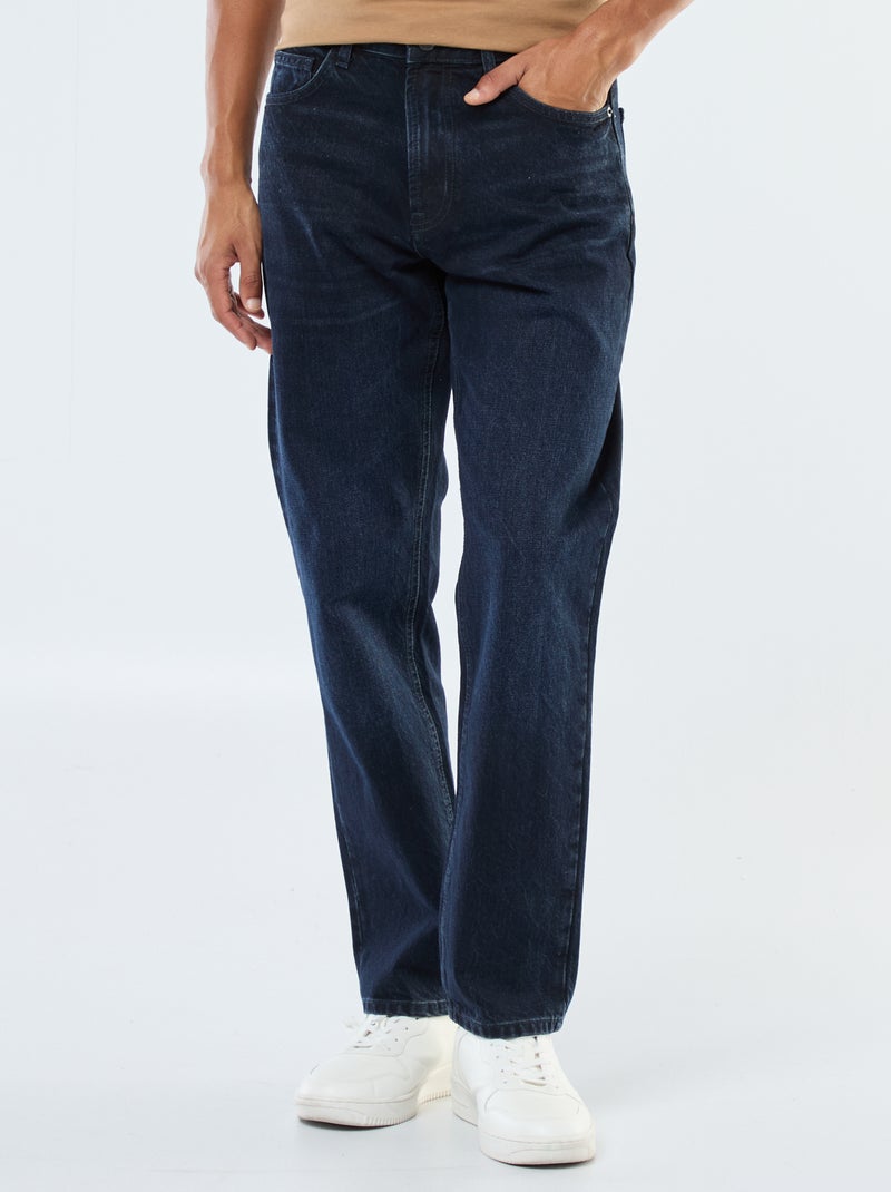 Regular-fit 5-pocketjeans Blauw - Kiabi
