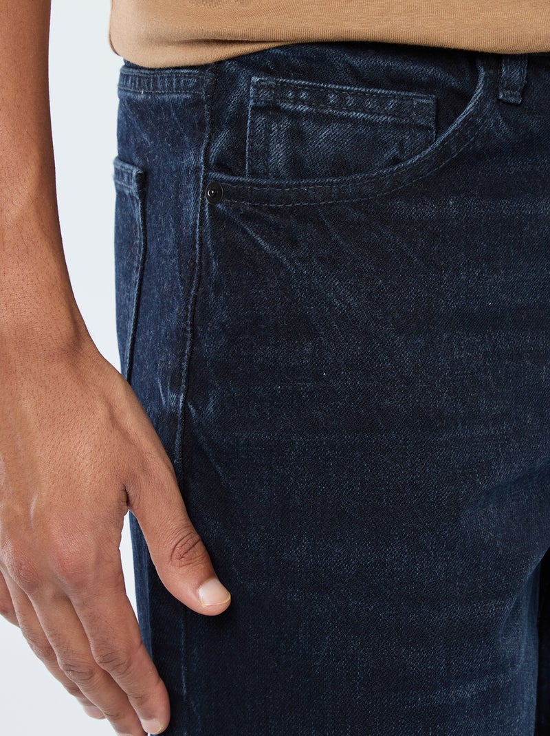 Regular-fit 5-pocketjeans Blauw - Kiabi