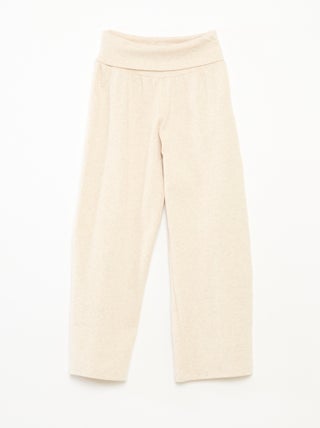 Regular-fit broek met elastische taille