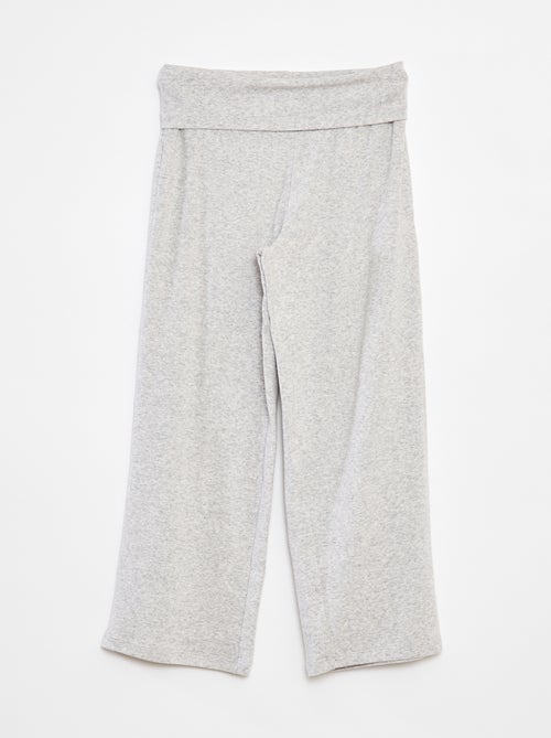 Regular-fit broek met elastische taille - Kiabi