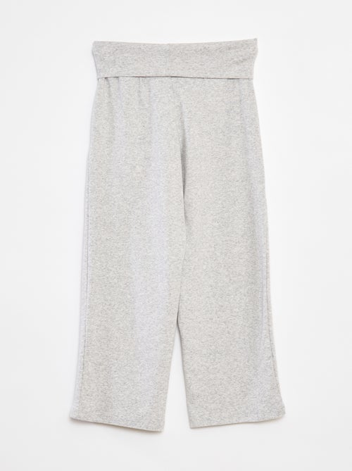 Regular-fit broek met elastische taille - Kiabi