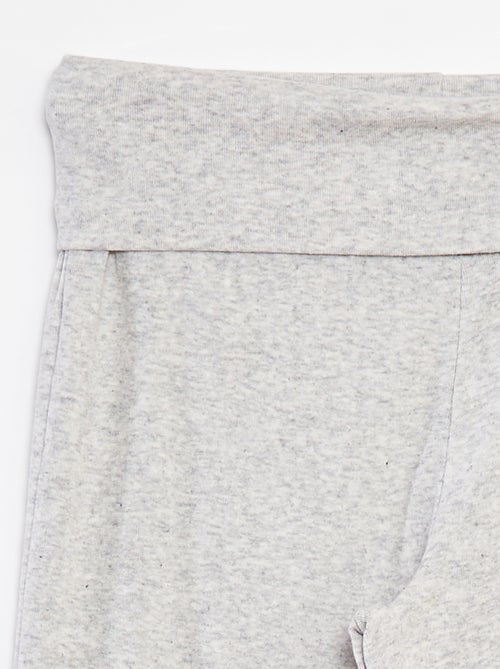 Regular-fit broek met elastische taille - Kiabi