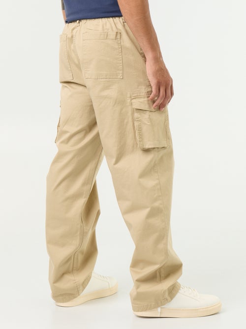 Regular fit-broek met meerdere zakken - Kiabi
