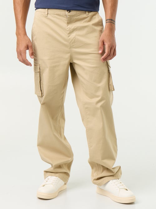 Regular fit-broek met meerdere zakken - Kiabi