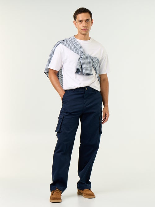Regular fit-broek met meerdere zakken - Kiabi Regular fit-broek met meerdere zakken - Kiabi