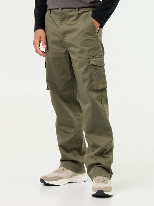 Regular fit-broek met meerdere zakken - Kiabi