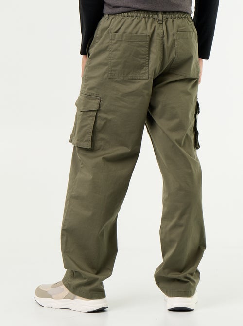 Regular fit-broek met meerdere zakken - Kiabi