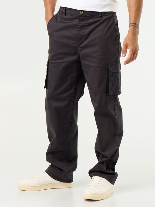 Regular fit-broek met meerdere zakken - Kiabi