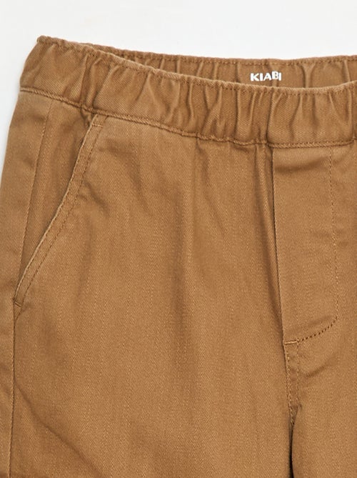 Regular-fit broek met veel zakken - Kiabi