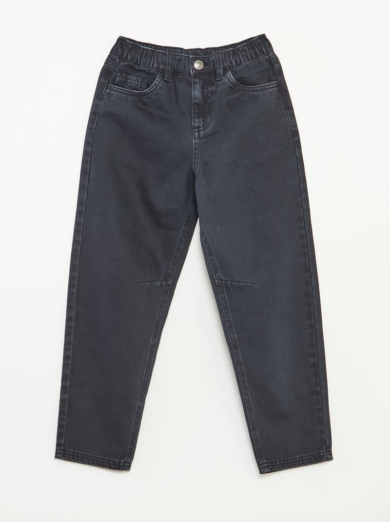Regular-fit broek zwart - Kiabi