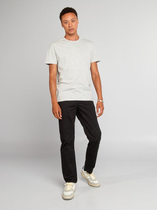 Regular-fit chino broek - L32 - Kiabi