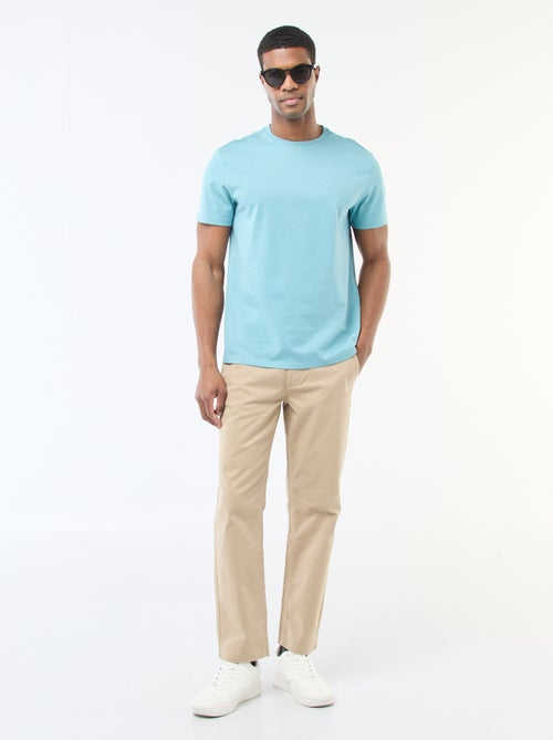 Regular-fit chino broek - Kiabi