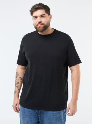 Regular-fit, effen T-shirt