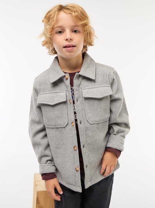 Regular-fit flanellen overhemd - Kiabi