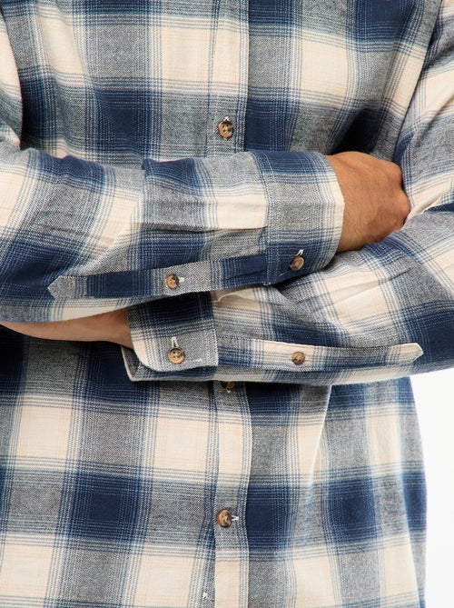 Regular-fit, geruit overhemd - Kiabi