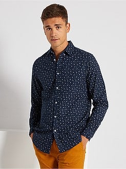 Regular-fit hemd van oxfordkatoen - Kiabi