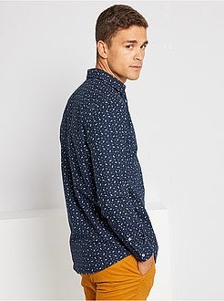 Regular-fit hemd van oxfordkatoen - Kiabi