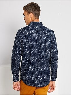 Regular-fit hemd van oxfordkatoen - Kiabi