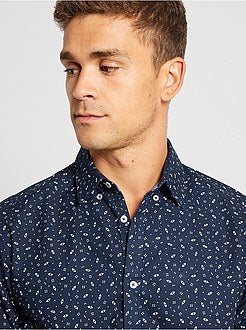 Regular-fit hemd van oxfordkatoen - Kiabi