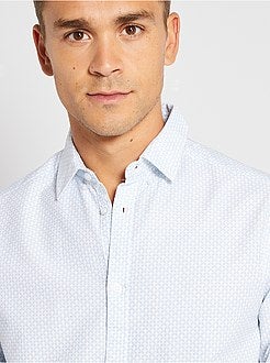 Regular-fit hemd van oxfordkatoen - Kiabi