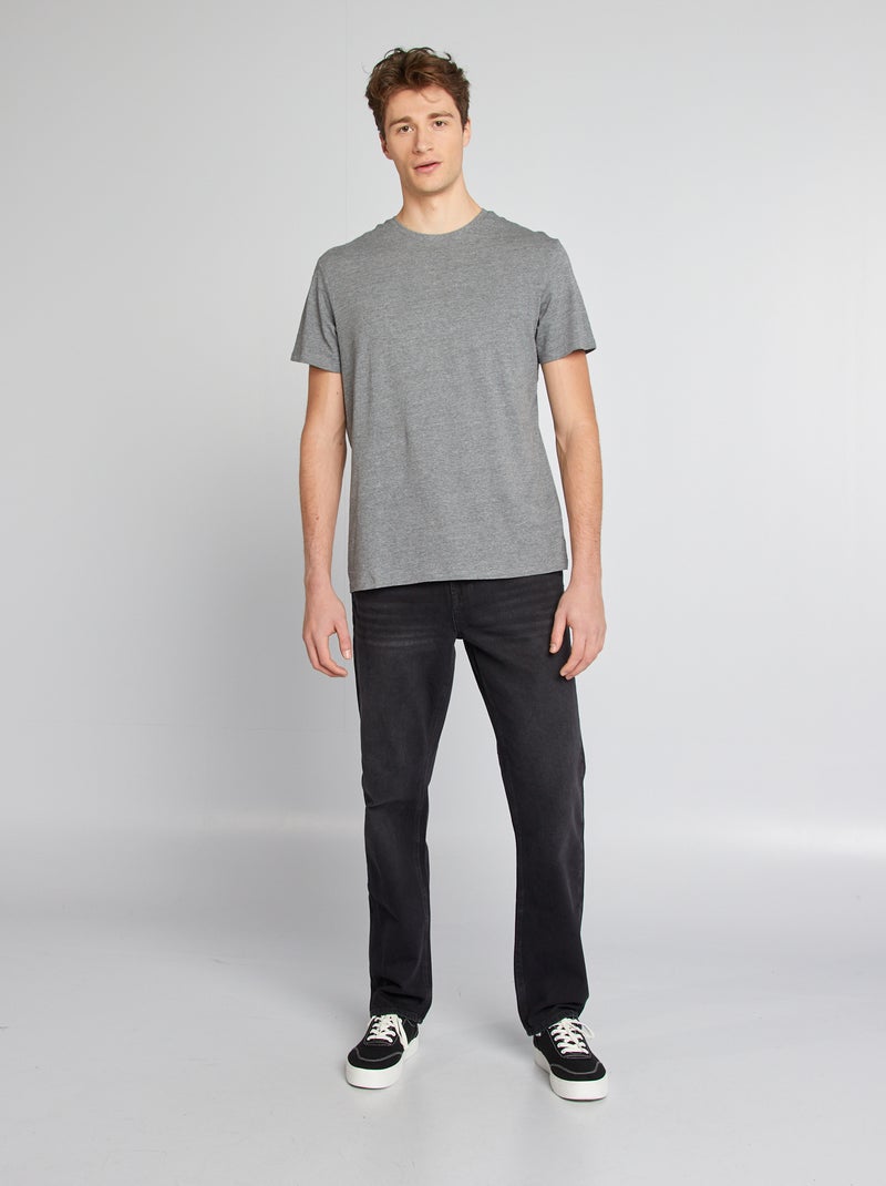 Regular-fit jeans - L38 GRIJS - Kiabi