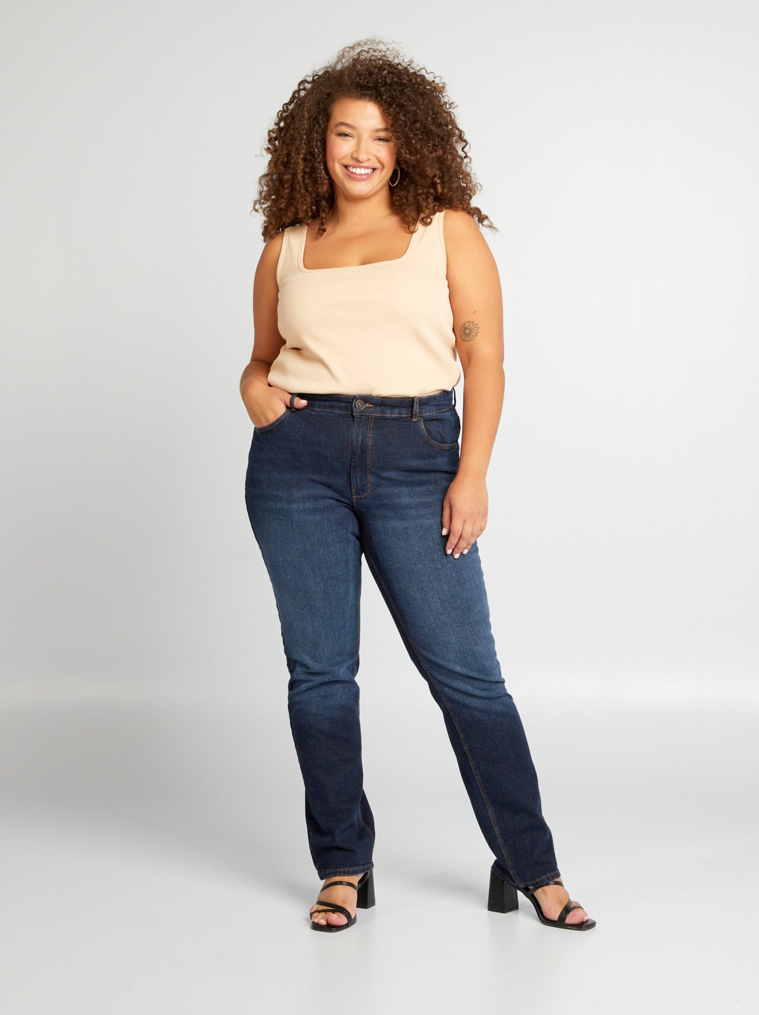 Regular-fit jeans L32 - BLAUW