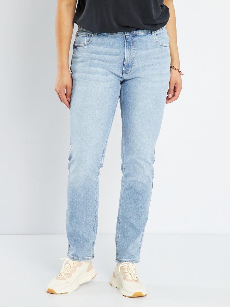 Regular-fit jeans L32 BLAUW - Kiabi