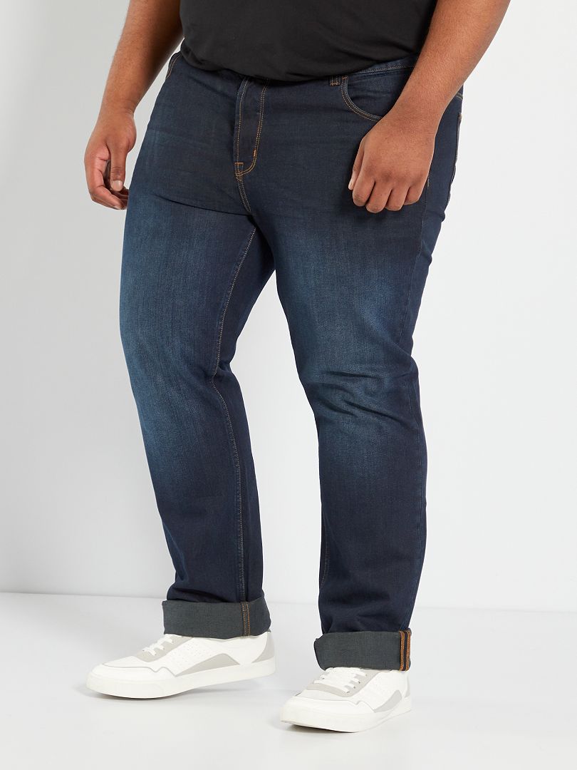 Regular-fit jeans L32 donker  indigo  - Kiabi