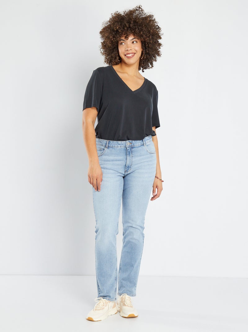 Regular-fit jeans L34 BLAUW - Kiabi