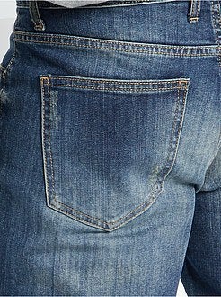 Regular-fit jeans L36 'Ecodesign' +1m90 - Kiabi