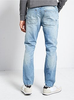 Regular-fit jeans met destroyed effect - Kiabi