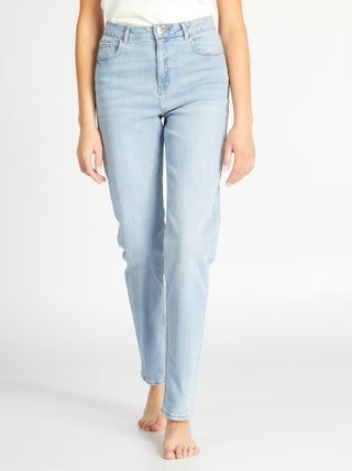 Regular-fit jeans met hoge taille 38/28L