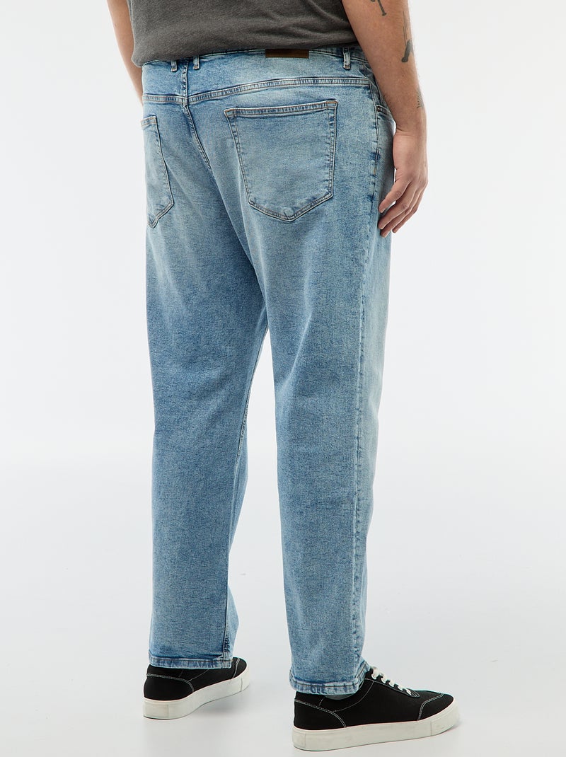 Regular fit jeans / rechte pijpen met 5 zakken Blauw - Kiabi