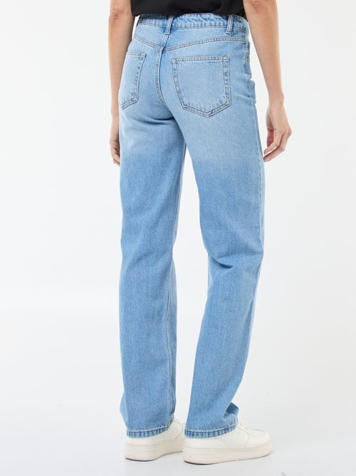Regular fit jeans van katoen - L34 - Kiabi