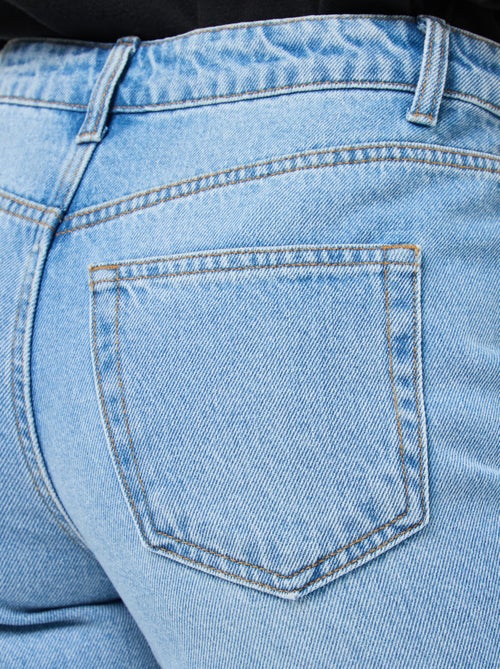 Regular fit jeans van katoen - L34 - Kiabi