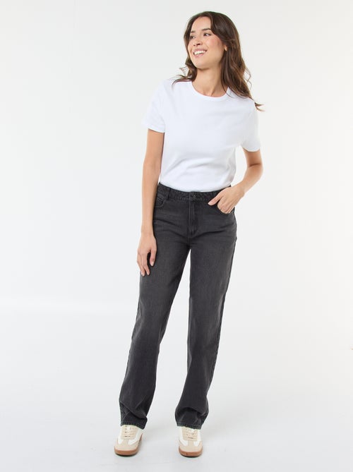 Regular fit jeans van katoen - L34 - Kiabi
