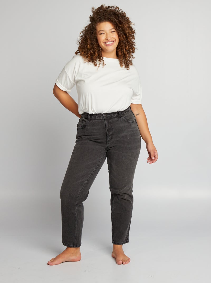 Regular-fit jeans ZWART - Kiabi