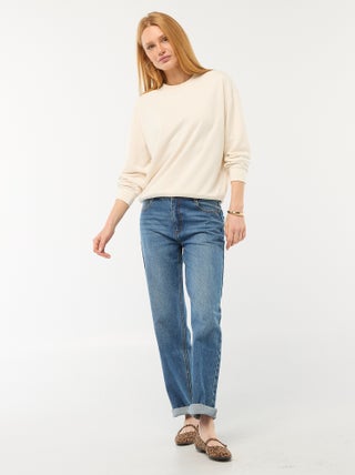 Regular-fit, katoenen spijkerbroek - L34