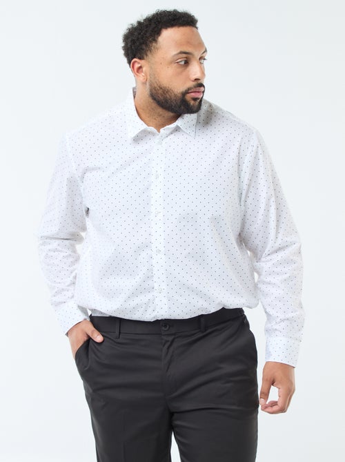 Regular-fit overhemd met print - Kiabi