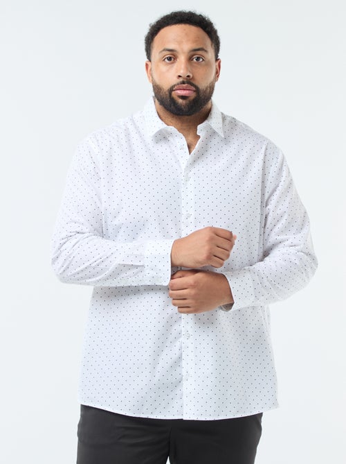 Regular-fit overhemd met print - Kiabi