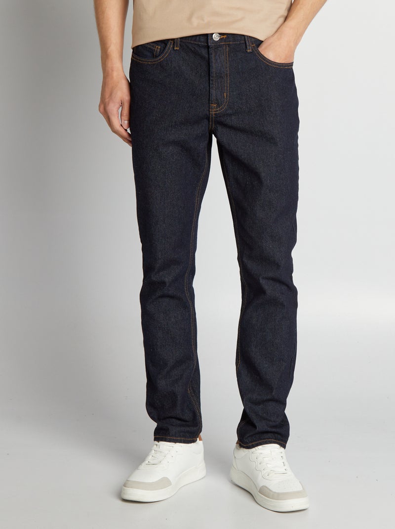 Regular-fit, raw jeans raw denim - Kiabi