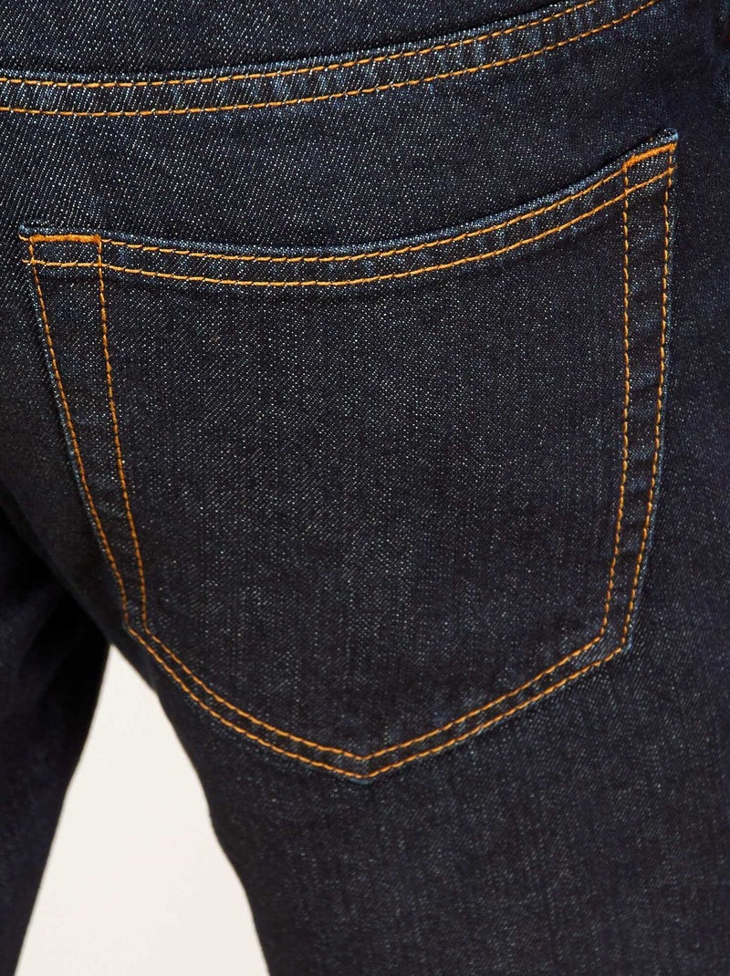 Regular-fit, raw jeans raw denim - Kiabi