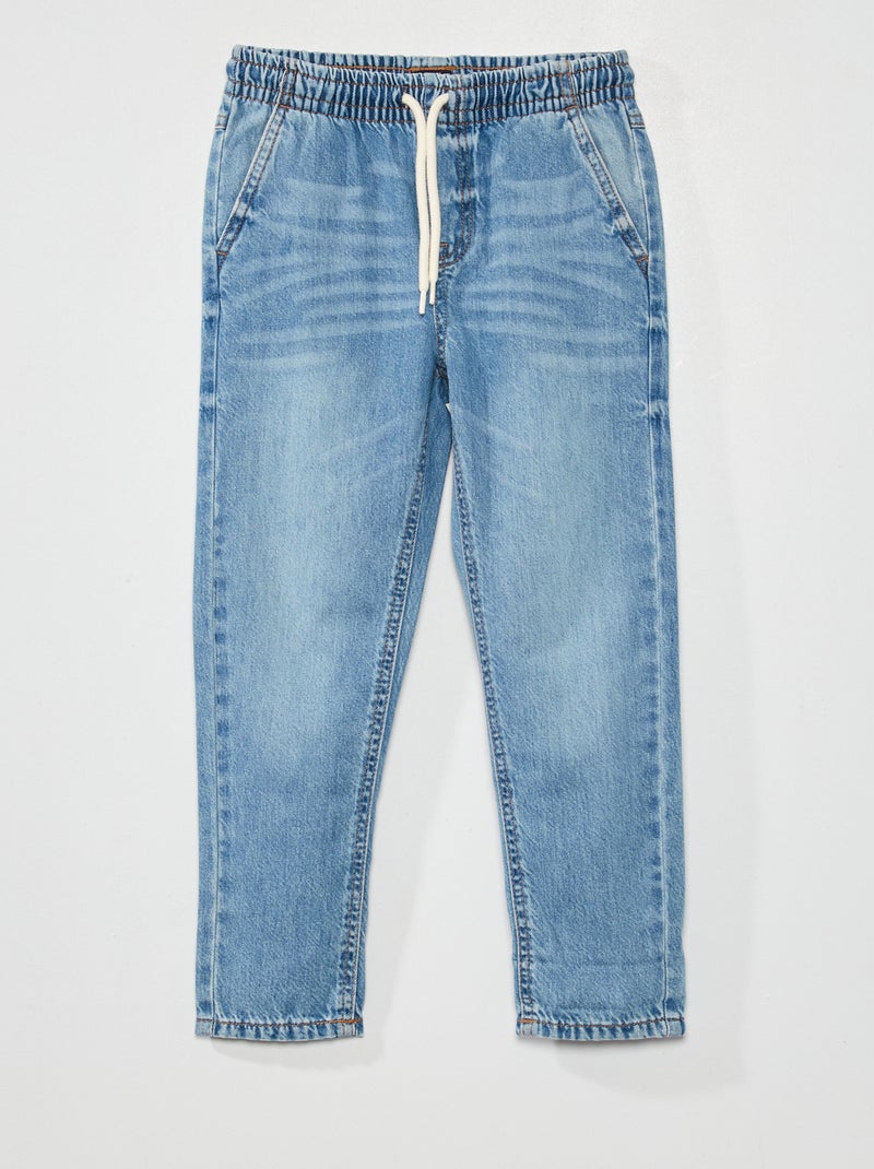 Regular-fit spijkerbroek BLAUW - Kiabi