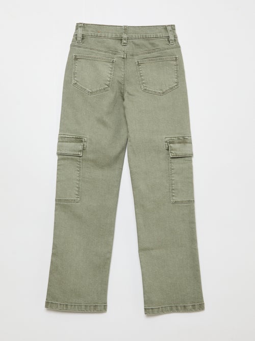 Regular fit twill broek - Kiabi