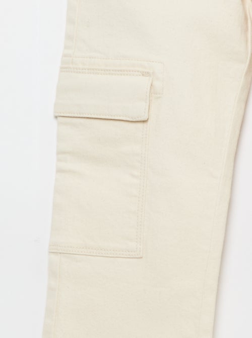 Regular fit twill broek - Kiabi