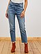     Regular jeans met een hoge taille afbeelding 2
