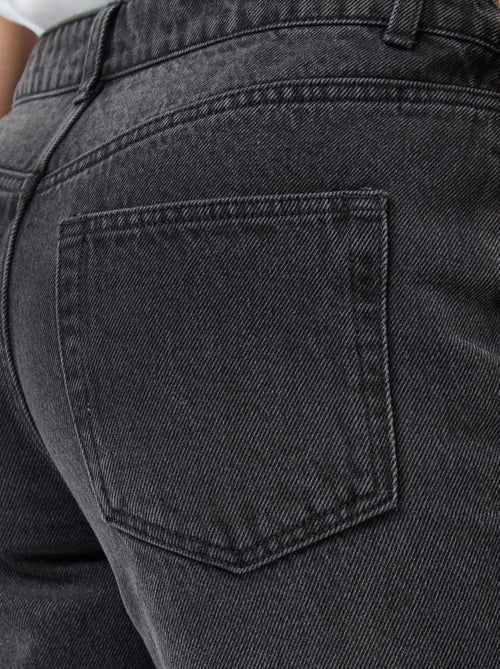 Regular, straight-fit jeans van katoen - L28 - Kiabi