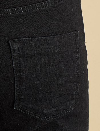 Regular stretch jeans met hoge taille - Kiabi