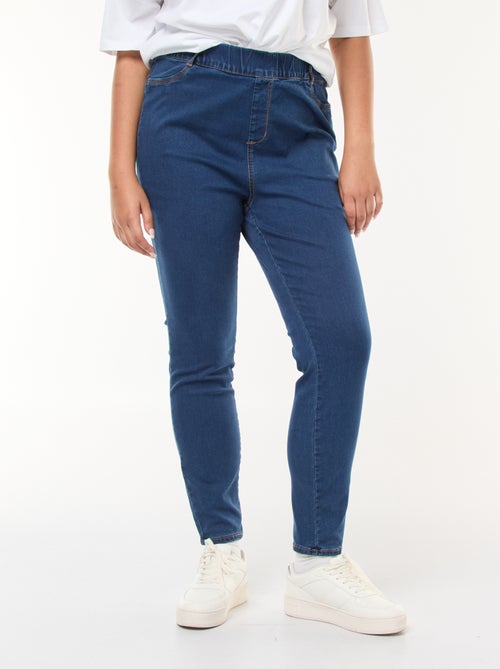 Regular stretchjegging met hoge taille - Kiabi